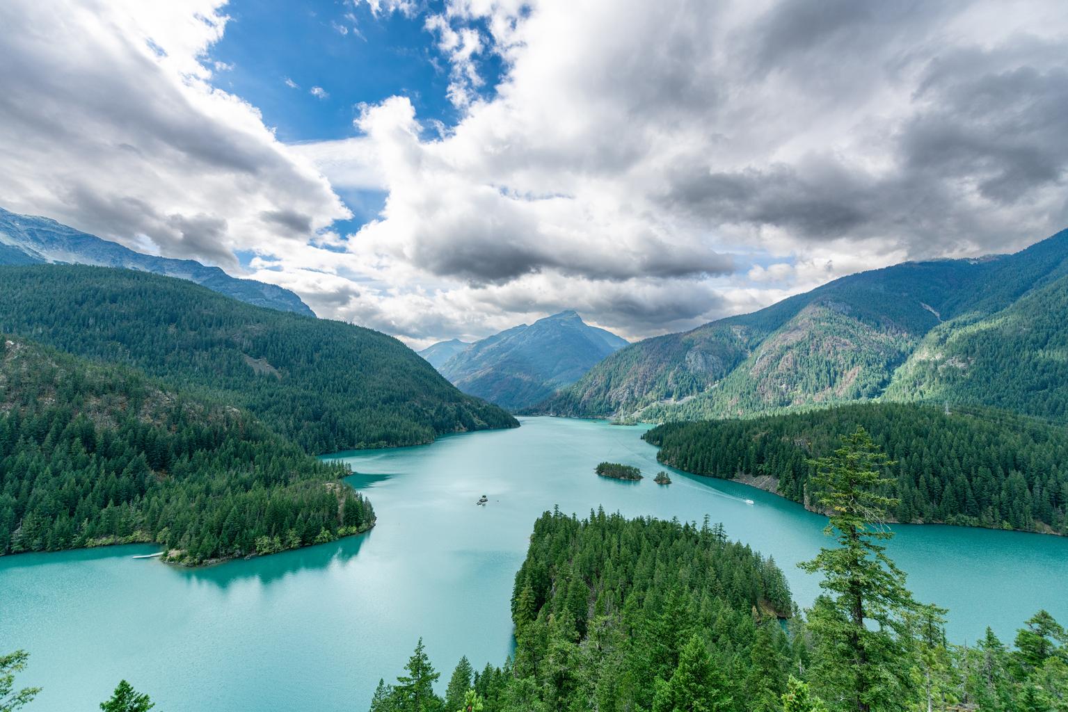 Diablo Lake, North Cascades Washington