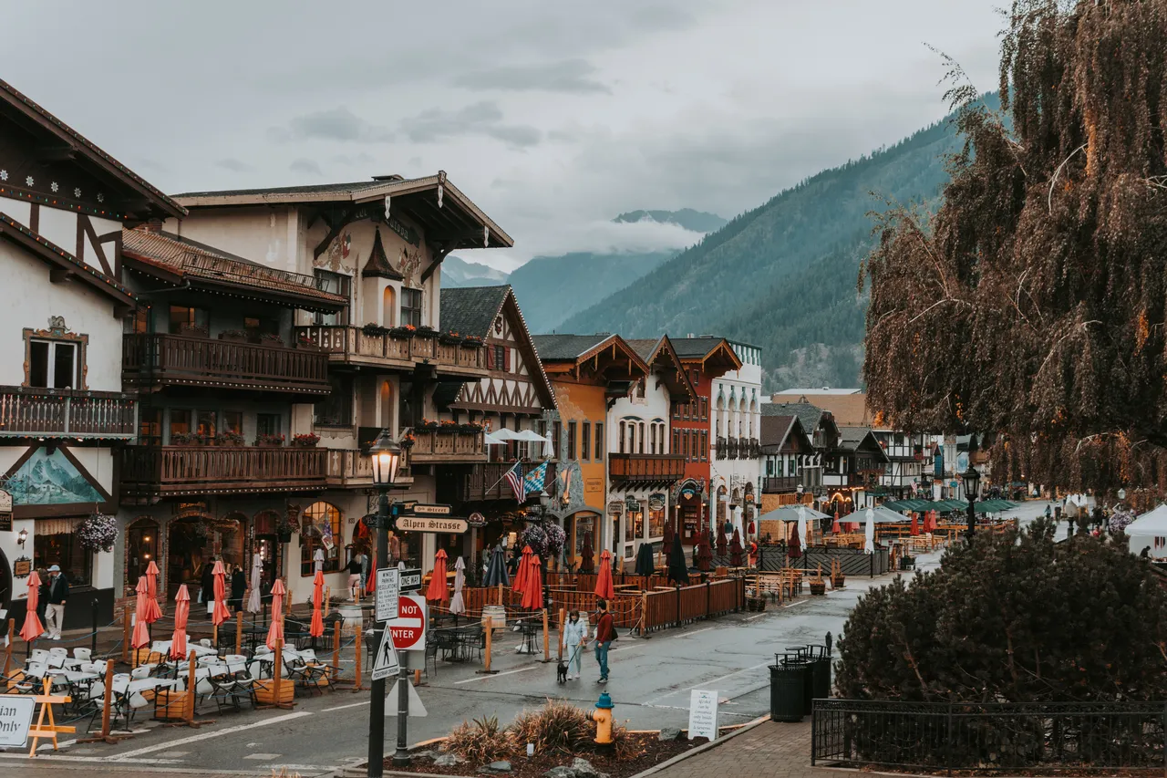 Leavenworth Bavarian village Washington